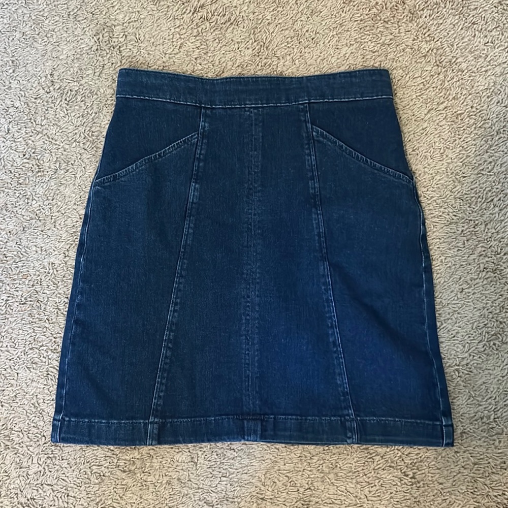 Boden Jean skirt